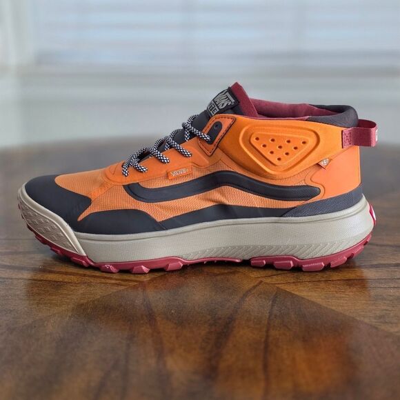 Vans MTE Crosspath Mid Men's Hiking Shoes Marmalade Orange Brown Size 8.5 New LE - Picture 7 of 13